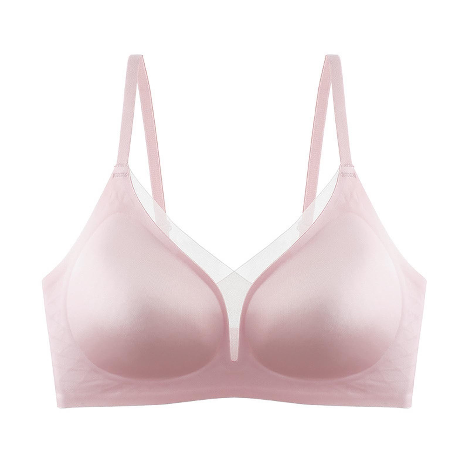 thumbnail image 4 of Sujetador push up para mujer: sin aros, sujeción suave, tejido satinado, realza ligeramente el pecho, 4 of 4